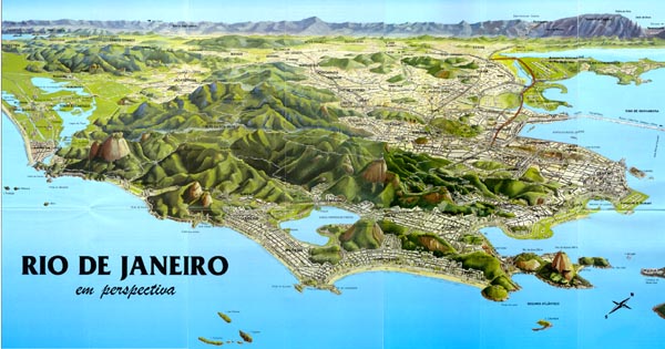 Mapa do Rio 3D